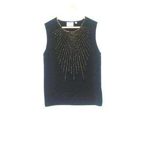 Maggie Women's Small Beaded Sweater Vest